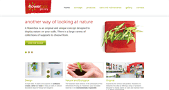 Desktop Screenshot of flowerboxgallery.com.au