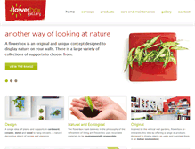 Tablet Screenshot of flowerboxgallery.com.au